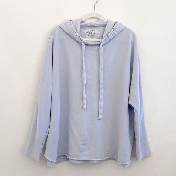 Frank & Eileen Kane Capelet Hoodie Light Blue XL - Picture 3 of 7